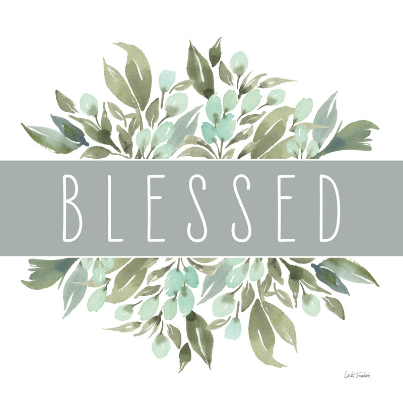 «Blessed» par Leslie Trimbach, H 12 po x l 12 po