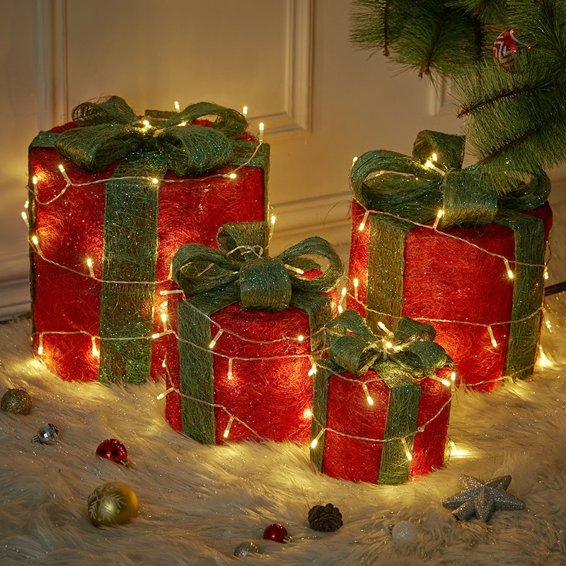 Christmas Decorative Accent, Green/Red