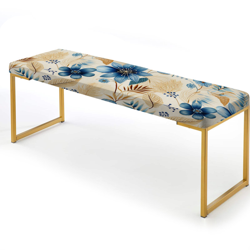 Hibiscus bohème blanc et bleu Boho