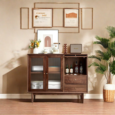 Buffet Simplicity avec portes en verre