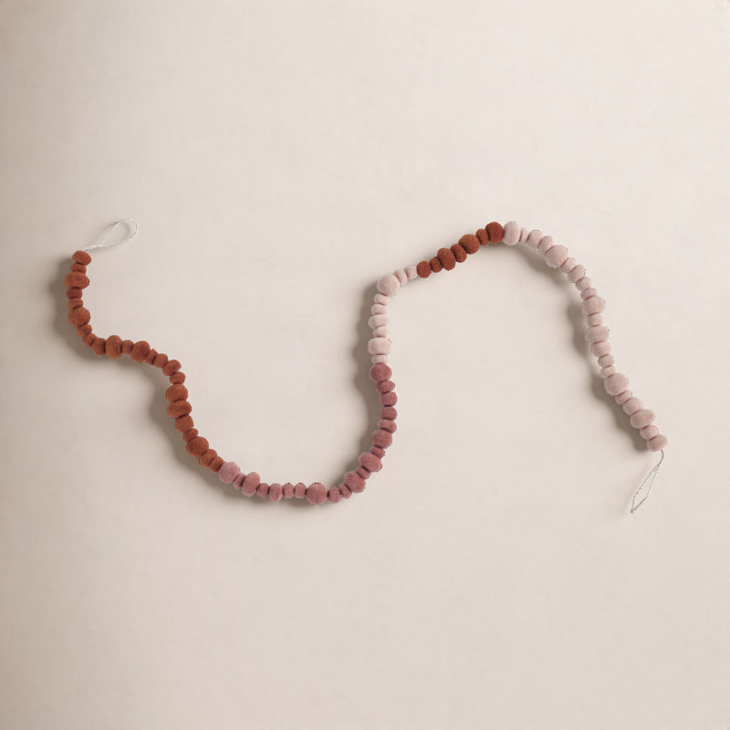 Guirlande de 68 po, Rouge / blanc
