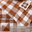 Ensemble de housse de couette en vichy 100% coton lavé, tissé à la main avec motif réversible teint en fil et artisanat double point, 3 pièces avec fermeture à glissière-125054724-133015084