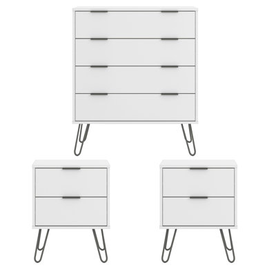 Solid Wood Piece Bedroom Set