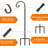 Metal Garden Accents Accessories
