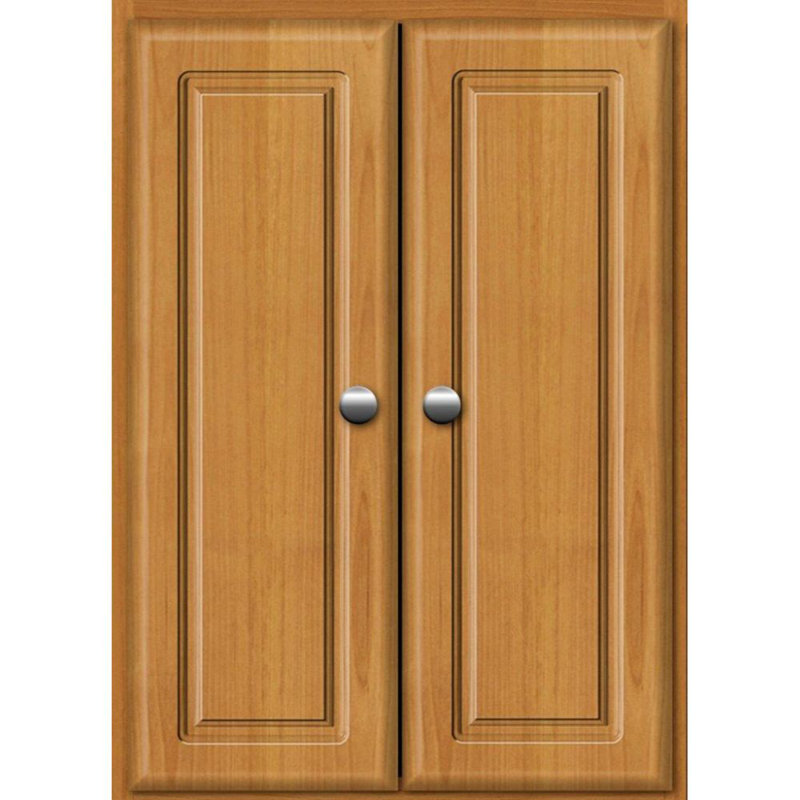 Simplicity Bathroom Cabinet, Natural Alder