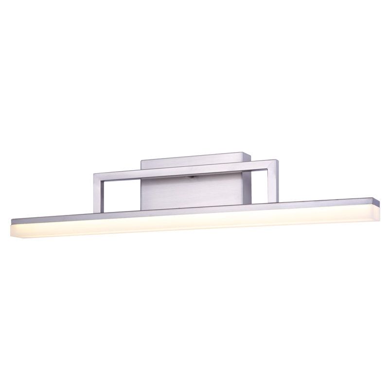 Drake Dimmable LED Vanity Light, Brushed Nickel