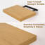 Manufactured Wood Wall Organizer with Chalkboard