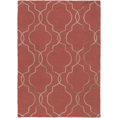 Wool Geometric Indoor Rug