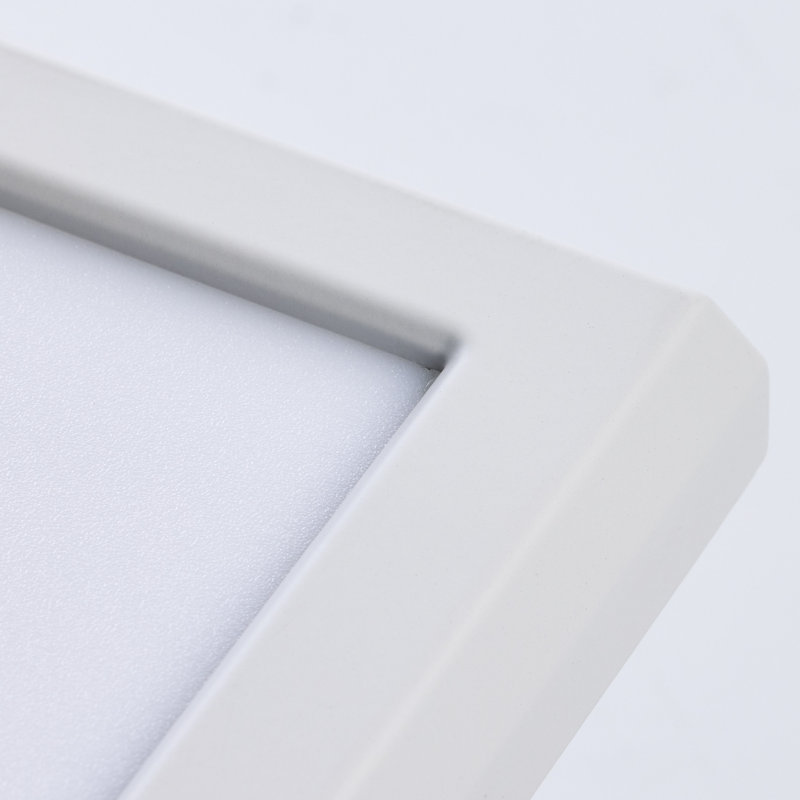 White Aluminum 7" Square Flush Mount LED Light