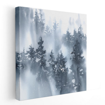 «Misty Forest I», reproduction d'art sur toile