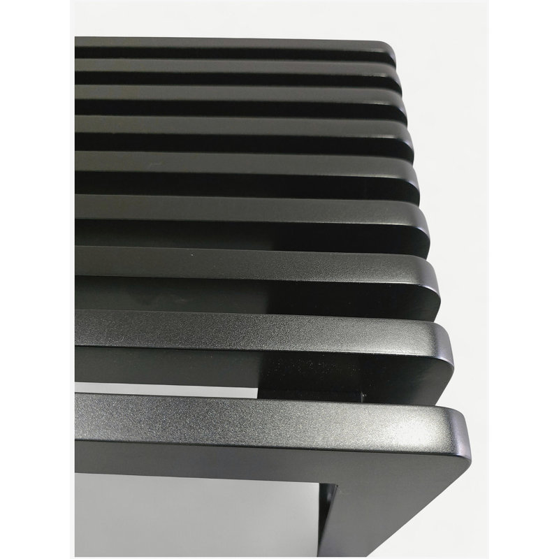 Dune Rounded Bench - Black