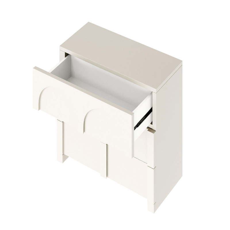 Commode 3 tiroirs l 27,6 "Resmie
