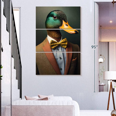 Portrait d'un canard Brampt