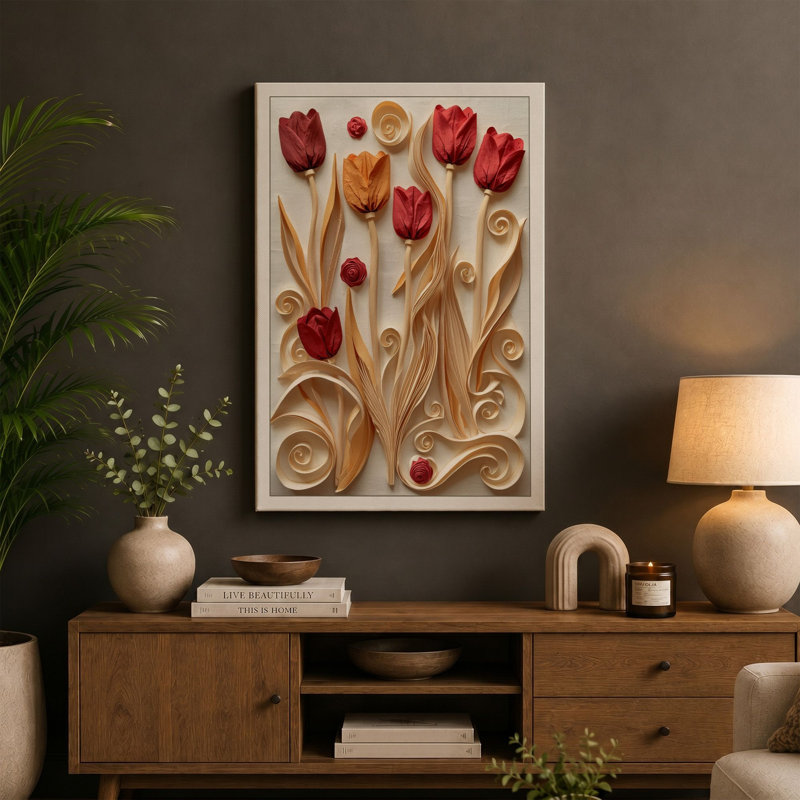 Print, 36x24 - 91.4 x 61.0 cm, Ochre Border