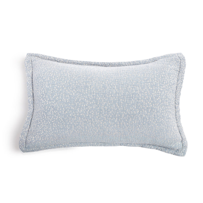 Malibu Pillow with Insert, 20" X 20", Light Blue