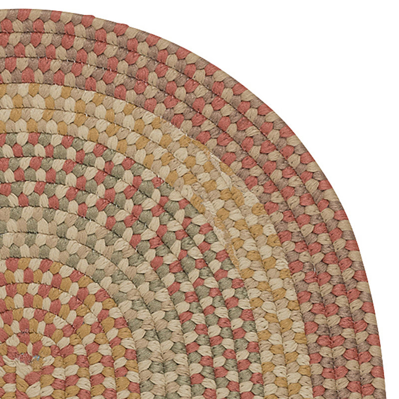 Tapis orange Gokmen Farmhouse, Ovale 7 pi x 9 pi