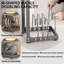 Metal Rectangle Countertop / Cabinet Pot Rack