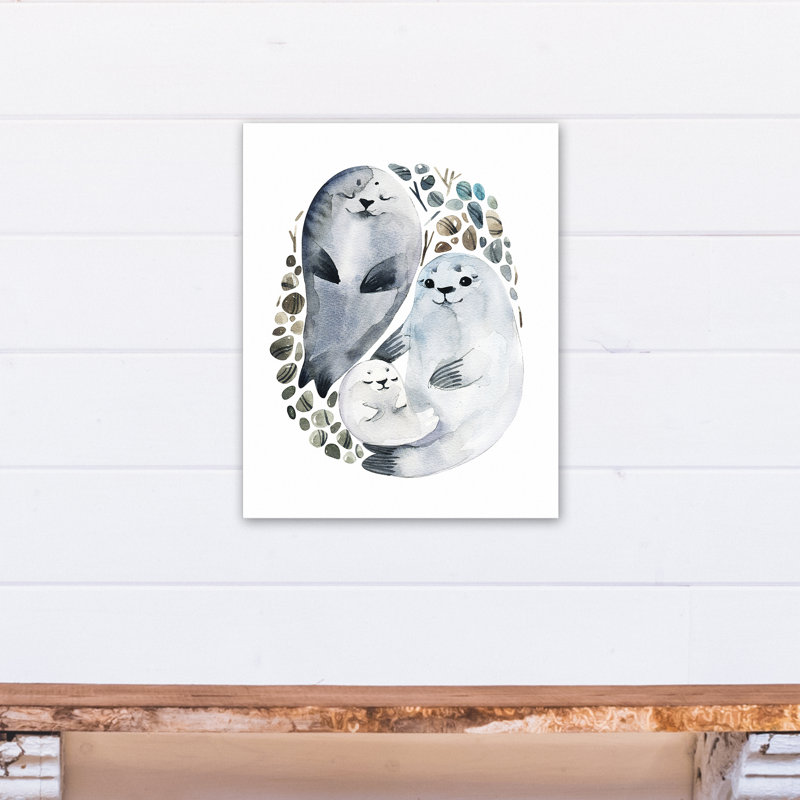 Art sur toile seal love Moffitt