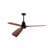 36 Inch Ceiling Fans without Lights and Remote Control, Outdoor Ceiling Fan for Patios, Black Ceiling Fan no Lights for Bedroom, Noiseless DC Motor, 3 Solid Wood Blades-1008906386-1008906385-1008906389