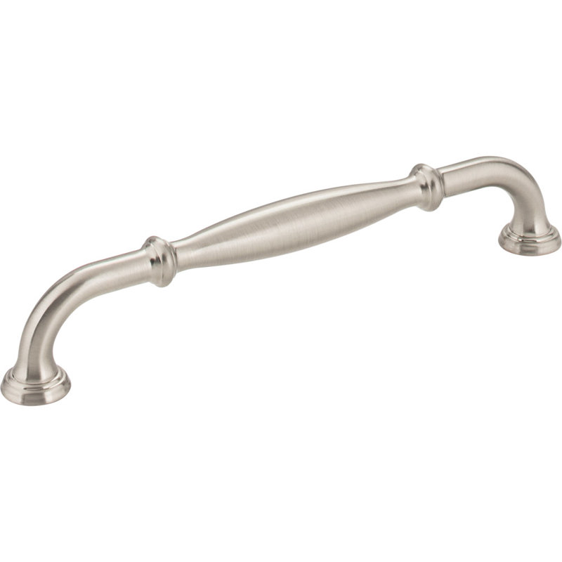 Tiffany Bar Pull, Satin Nickel, 6 5/16"