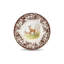 Spode Woodland Soup Plate - Deer Brown/White