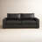 Jonie 91" Genuine Leather Sleeper Sofa-1737887750