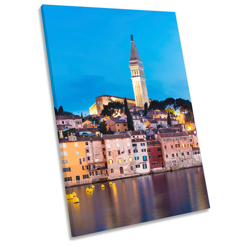 Rovinj Town Croatia - Wrapped Canvas Print, 45.7cm H x 30.5cm W