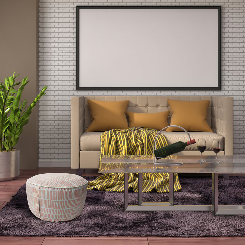 Repose-pieds d'extérieur avec coussin, Pêche