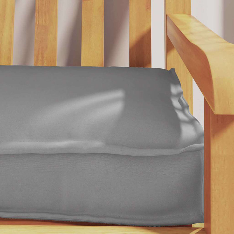  Pallet Cushion Grey 70.87 X 15.75 X 3.15 In Oxford Fabric, 70.87" W x 15.75" D, Gray