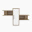 Olida Modern Wallshelf with a Cabinet-1347763646