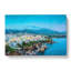 Skyline Of Nerja In Spain In Abstract - Wrapped Canvas-55339591