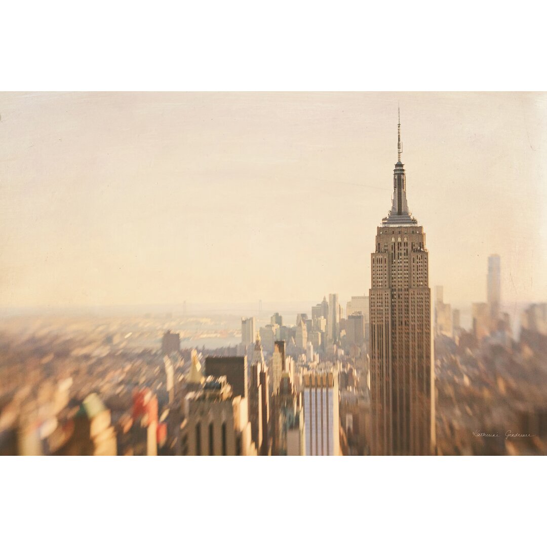 Leinwandbild Empire State von Katherine Gendreau