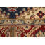 Tapis oriental fait à la main bleu Viss 6 x 9