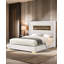Lit tapissier contemporain avec simulateur de foyer 3D et audio Bluetooth-1545680939-1545680936