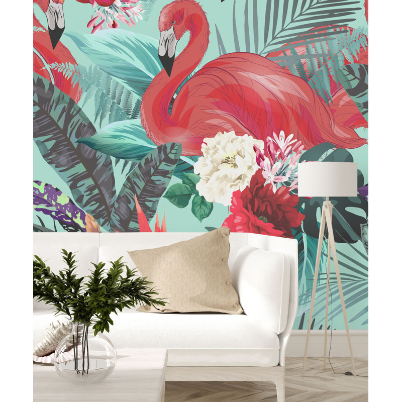 Murale Emelle, L 10,41 po x l 125 po, Vinyle