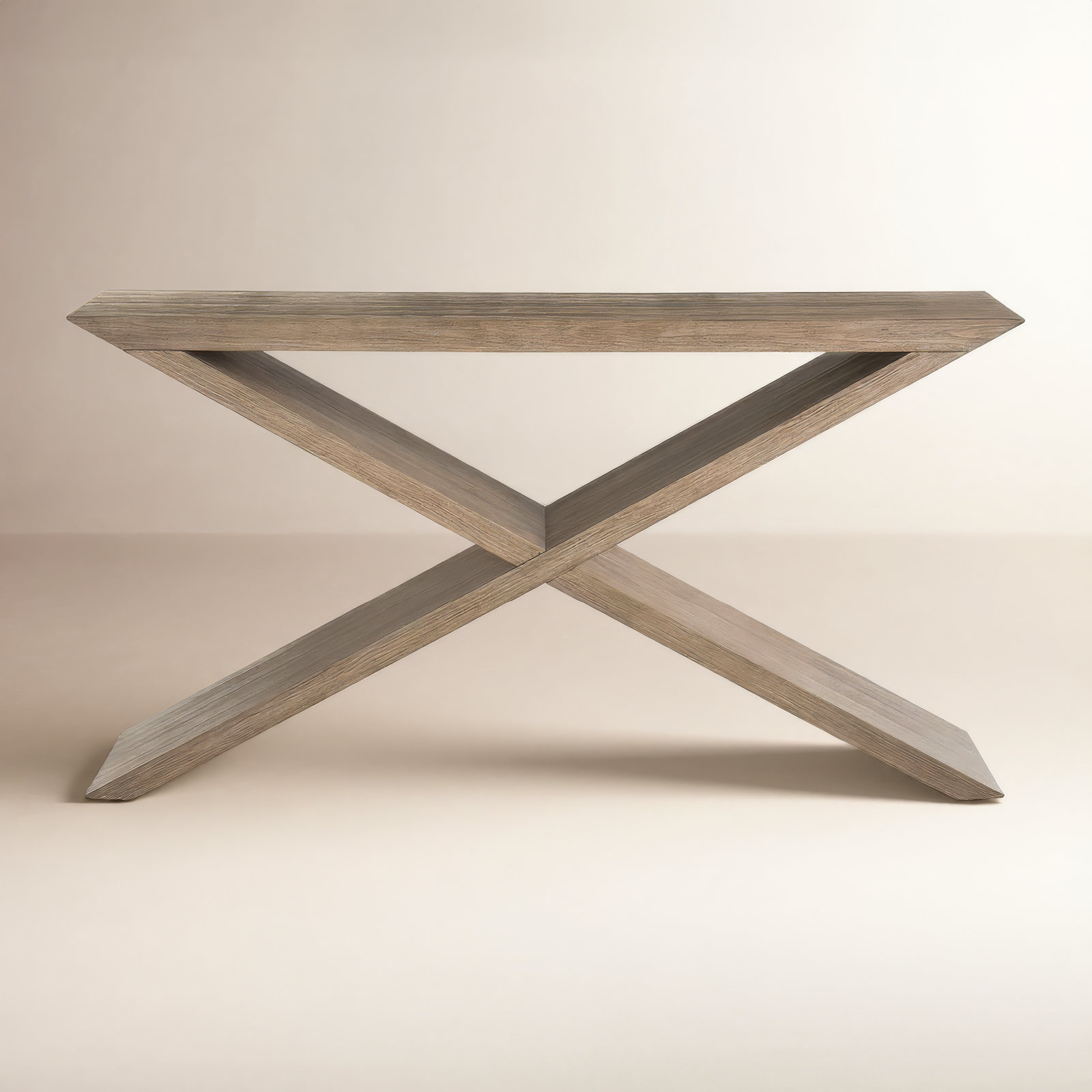 Baxley 60'' Solid Wood Console Table, Brown
