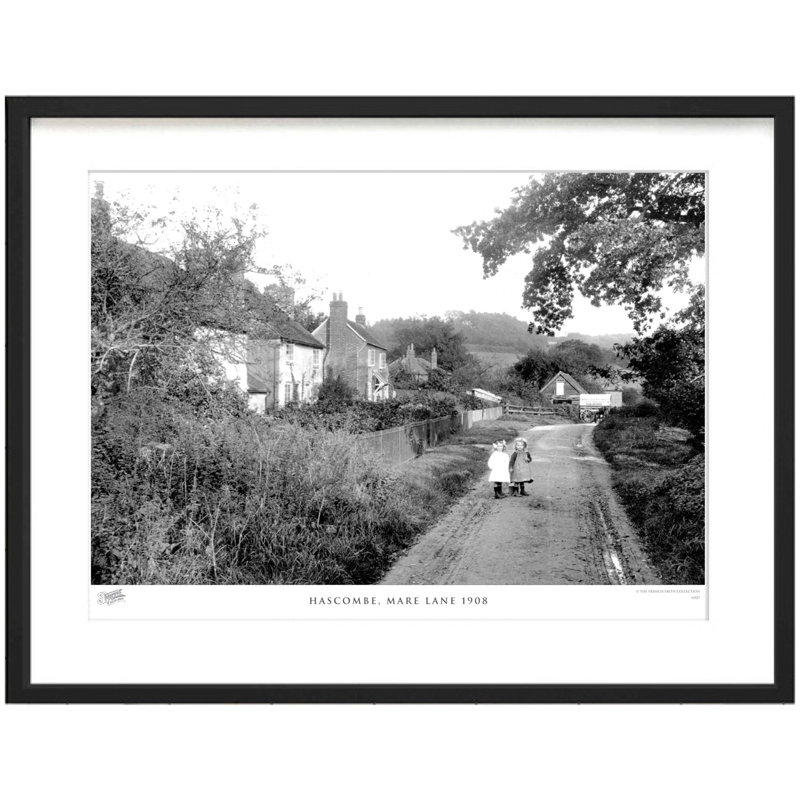 Hascombe, Mare Lane 1908 by Francis Frith - Single Picture Frame Print, 28cm H x 36cm W x 2.3cm D