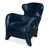 Dark Blue Genuine Leather selected