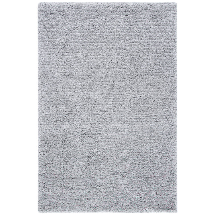 Antanė Handmade Shag Silver Area Rug