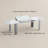Modern Long Extendable Dining Table