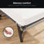 Jay-Be® RM80 Rollaway Folding Guest Bed with Memory Mattress, Single