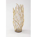 Handmade Metal Floor Vase
