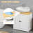 Kleankin Modern Bathroom Under Sink Cabinet
