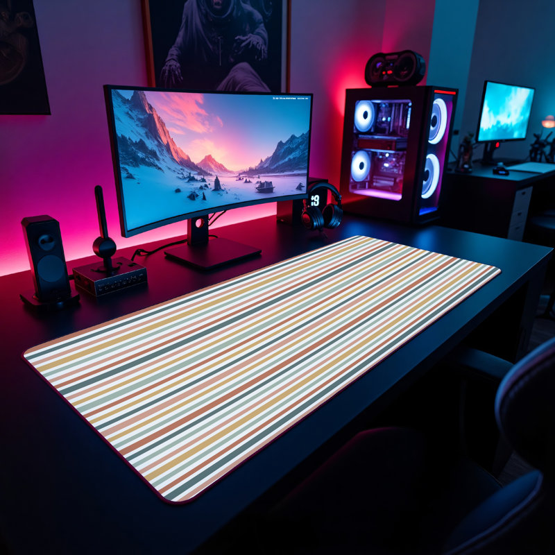 Polyester Desk Pad, 23.6x13.8