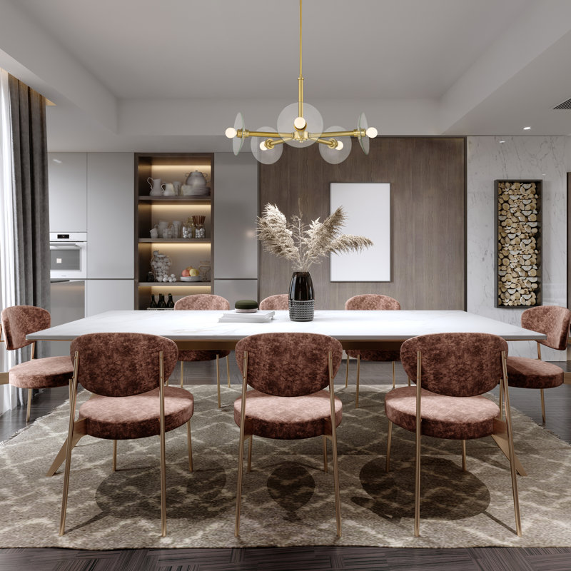 Asberry 5 - Light Dimmable Sputnik Modern Linear Chandelier