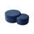 Esther Corduroy Round Ottoman (Set Of 2)-1256142939