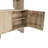 Moncure 70"H x 47"W Acacia Wood Bookcase