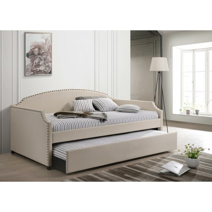 Kelly Clarkson Home Jordane Upholstered Daybed with Trundle & Reviews ...