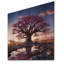 Baobab Trees Enchanted Hues I - Art Baobab sur bois de pin naturel-354863571