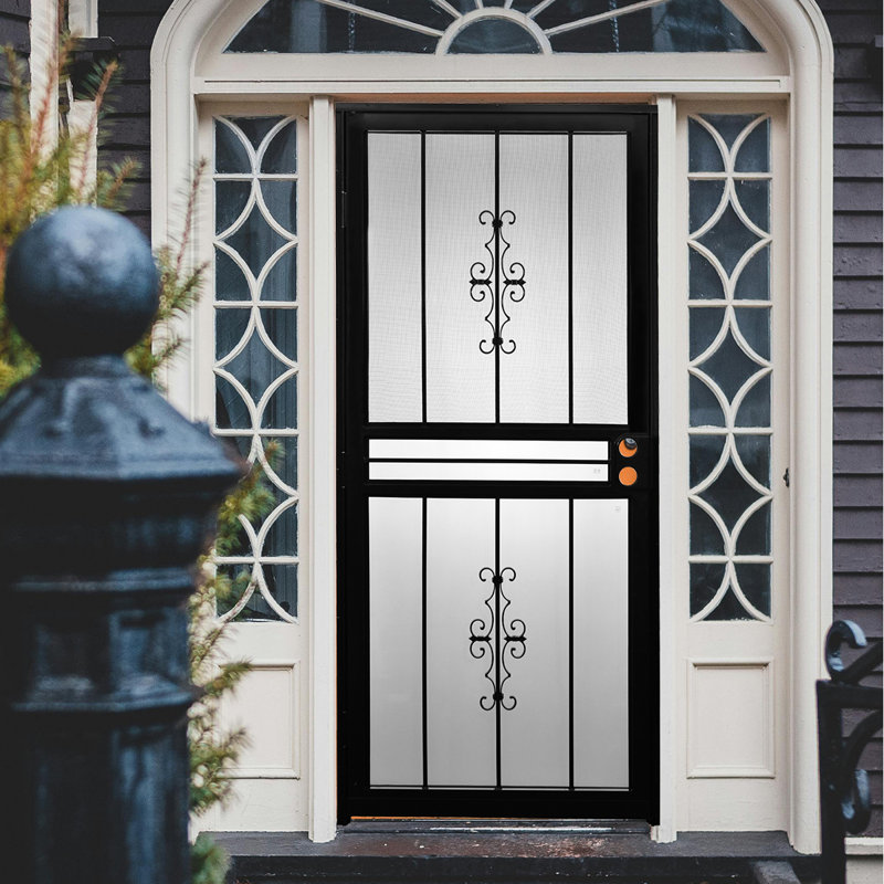 Grisham Screen Security Storm Door, 80" H x 28" W x 2"D